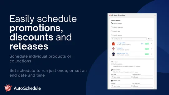 JD Auto Schedule screenshot