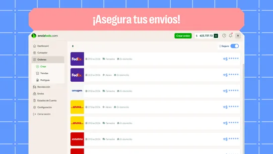 Enviatodo screenshot