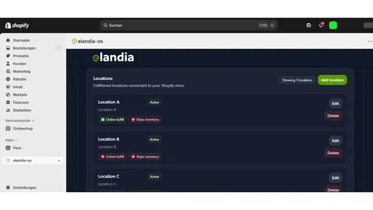 Elandia OS screenshot