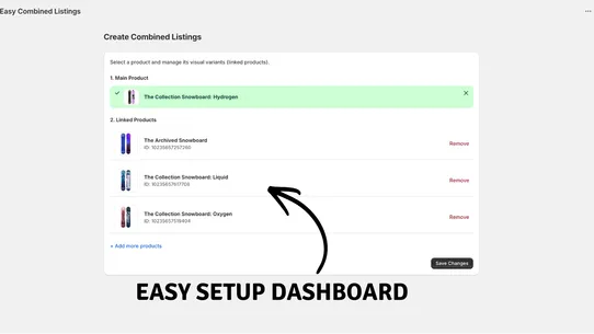 Easy Combined Listings screenshot