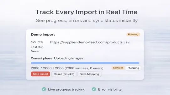 Product Importer by Omniasuite screenshot
