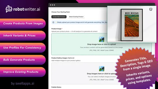 Robot Writer screenshot