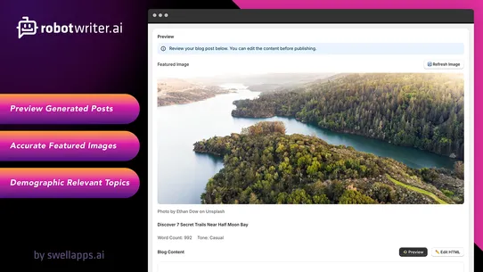 Robot Writer screenshot