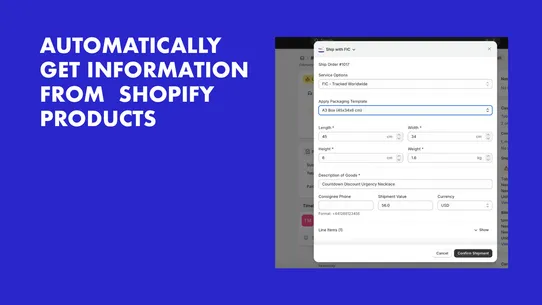 FedEx International Connect UK screenshot