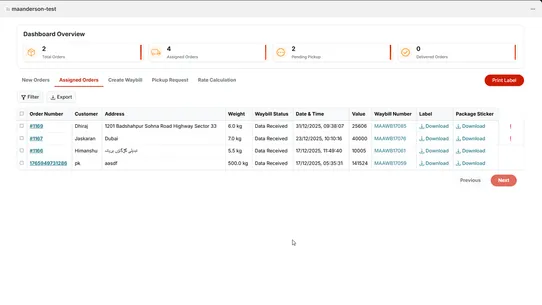 MA Anderson Shipping screenshot