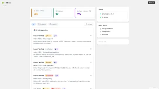 SupportPilot AI screenshot