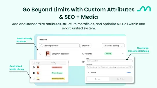 MerchPIM–Product Data Manager screenshot
