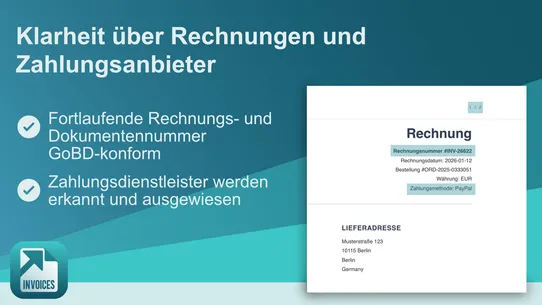 Easy Invoices – PDF Rechnungen screenshot