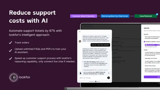 lookfor AI Chatbot &amp; Live Chat screenshot