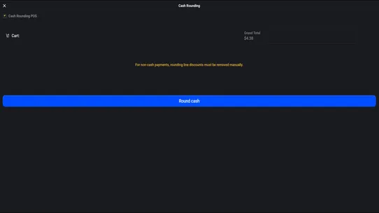 Roundly – Cash Rounding POS screenshot