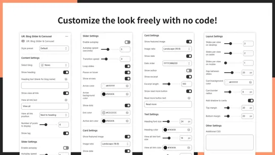 UR: Blog Slider &amp; Carousel screenshot