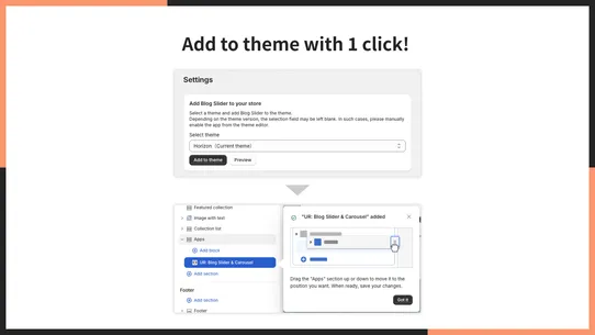 UR: Blog Slider &amp; Carousel screenshot