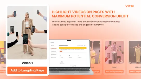 Vitik ‑ Shoppable Videos Reels screenshot