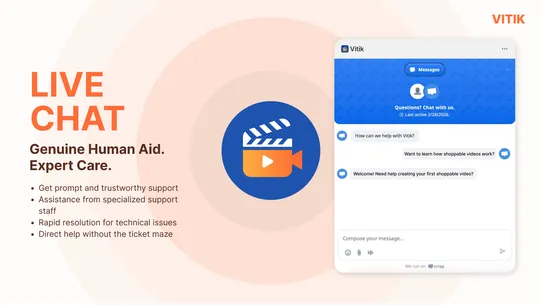 Vitik ‑ Shoppable Videos Reels screenshot