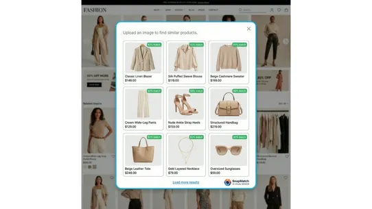 SnapMatch ‑ AI Visual Search screenshot