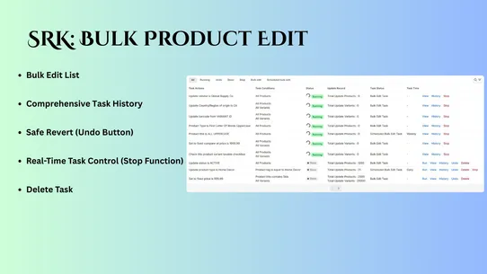 SRK: Bulk Product Edit screenshot