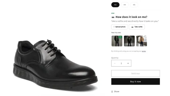 TrAI On: AI Try‑on screenshot