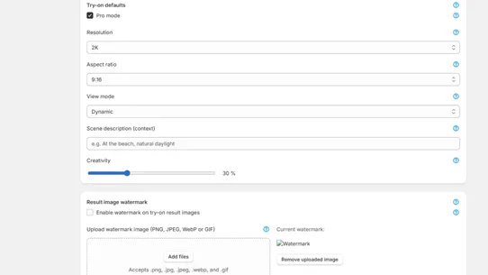 TrAI On: AI Try‑on screenshot