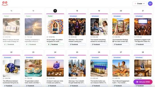 Spreadcheer Social Media Posts screenshot