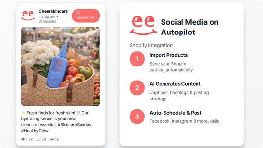 Spreadcheer Social Media Posts screenshot