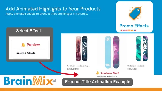 BrainMix Promo Effects screenshot