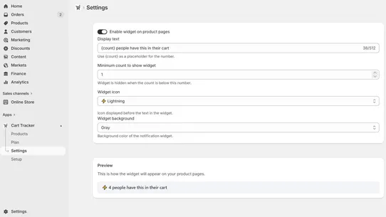 Cart Tracker screenshot