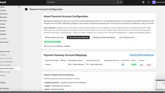 Nelumbo Flow Kirjanpito screenshot