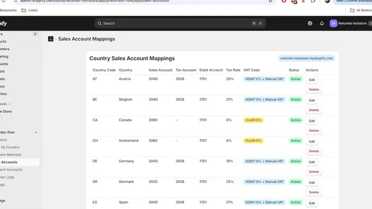 Nelumbo Flow Kirjanpito screenshot