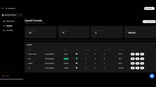 QuantAftersell screenshot