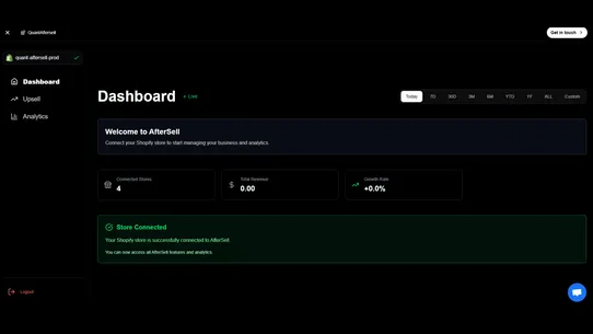 QuantAftersell screenshot