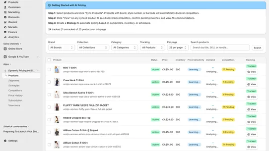 Blizzard AI Dynamic Pricing screenshot