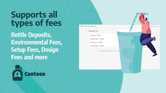 Canteen ‑ Deposits and Fees screenshot