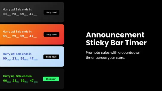 Pixels Countdown Timers screenshot