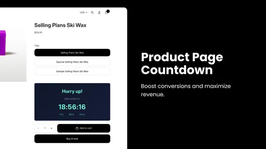 Pixels Countdown Timers screenshot