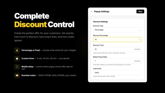 DontGo: Exit Popup &amp; Discounts screenshot