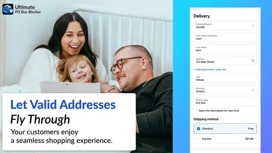 Ultimate PO Box Blocker screenshot