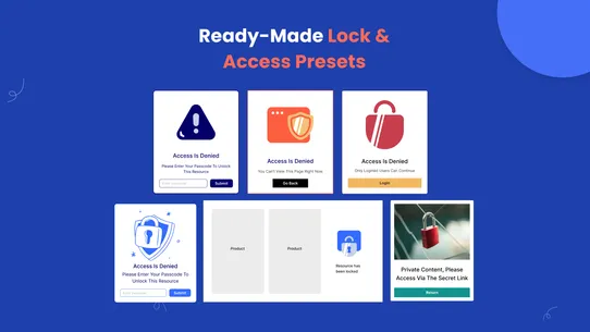 Password Protect &amp; Login Lock screenshot