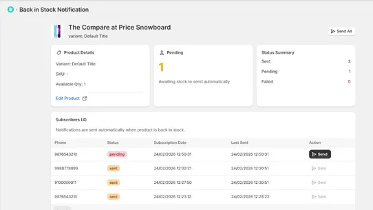 Zuper Back In Stock screenshot