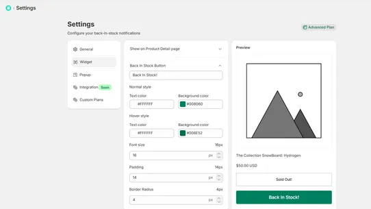 Zuper Back In Stock screenshot