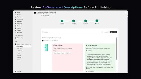 Vision AI Auto‑Describer screenshot