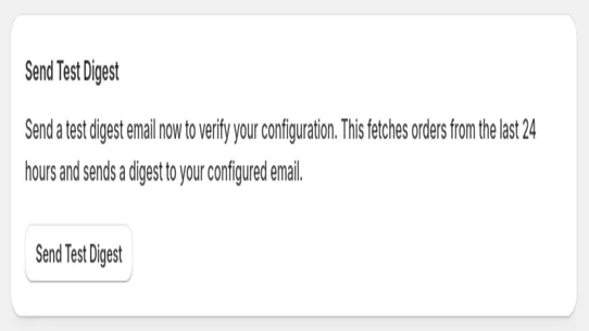 Order Digest screenshot