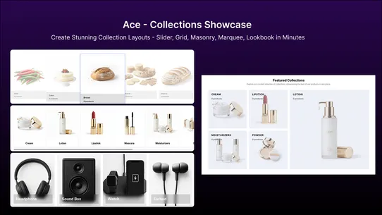 Ace ‑ Collections Showcase screenshot