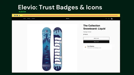 Elevio: Trust Badges &amp; Icons screenshot