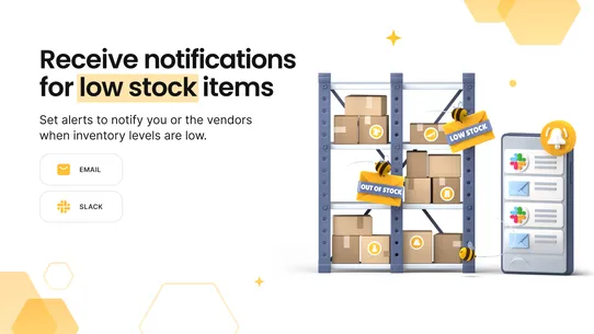 Bee Low Stock Alert &amp; Forecast screenshot