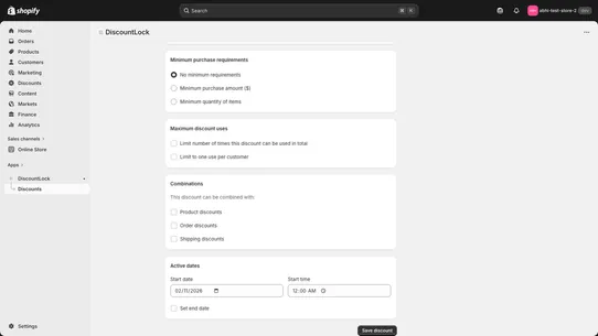 DiscountLock ‑ Protect Profit screenshot