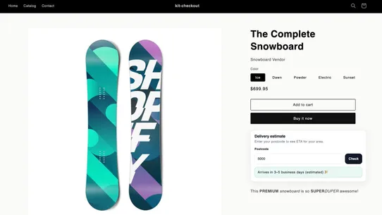 ZipPulse Delivery ETA screenshot