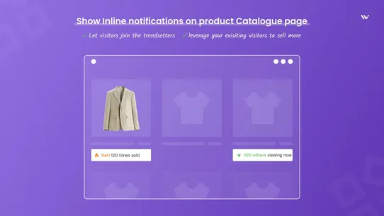 WiserNotify Social Proof Popup screenshot