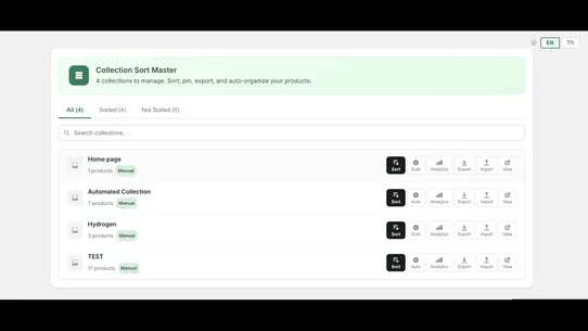 Collection Sorting Master screenshot