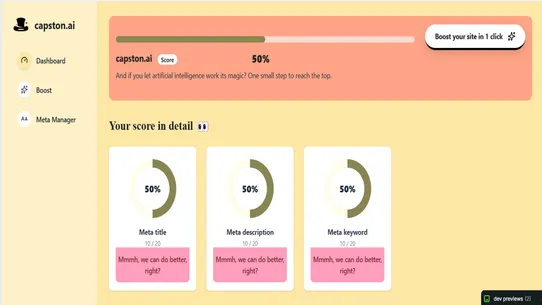 Capston AI screenshot