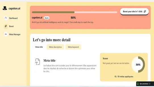 Capston AI screenshot